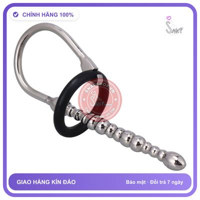 BDSM Que kích thích niệu đạo vòng hạt inox chính hãng