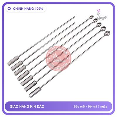 BDSM Que kích thích niệu đạo đầu tròn inox chính hãng