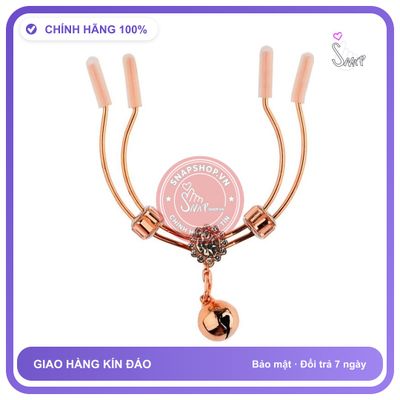 BDSM Kẹp ngực thanh đôi inox chính hãng