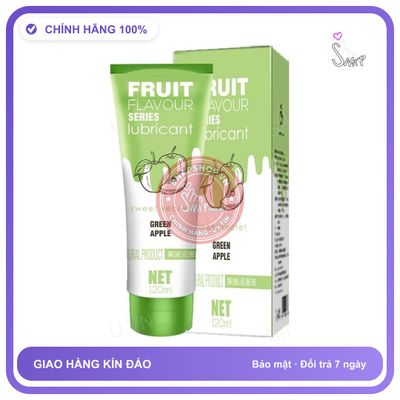 Gel bôi trơn Olo Sweet Secret Fruit Flavour hương táo 120ml chính hãng