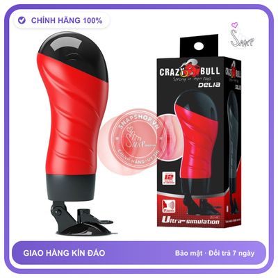 Âm đạo giả hít tường đa năng Baile Crazy Bull Pro
