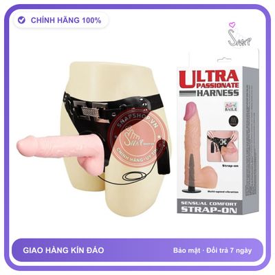 Dương vật giả có dây đeo Baile Ultra Passionate Harness đặc