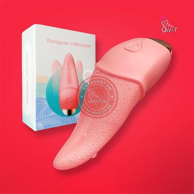 Lưỡi liếm âm đạo siêu mềm Tongue Vibrator rung 10 chế độ