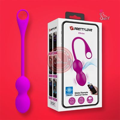 Trứng rung 2 động cơ kép điều khiển bằng app Pretty Love Elvira