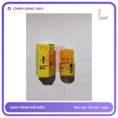 Chai hít tăng khoái cảm Popper Bumble Bee 20ml popper 20ml hàng chuẩn, ko nhức đầu,ko bỏng mũi, mạnh phê lâu, che tên sản phẩm bảo mật kín đáo