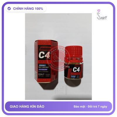 Chai hít tăng khoái cảm Popper C4 popper c4 cực mạnh, cho ng lờn nặng, che tên sản phẩm bảo mật kín đáo