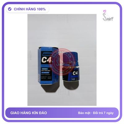Chai hít tăng khoái cảm Popper C4 20ml popper c4 20ml cho bot, giúp giản nở, tăng hương phấn, mùi dịu nhẹ, che tên sản phẩm bảo mật kín đáo