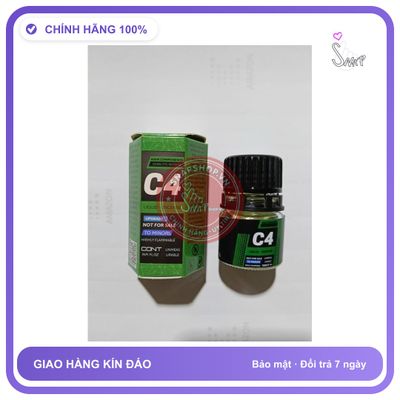 Chai hít tăng khoái cảm Popper C4 20ml popper c4 20ml cho bot, giúp giản nở, phê tới đỉnh, che tên sản phẩm bảo mật kín đáo