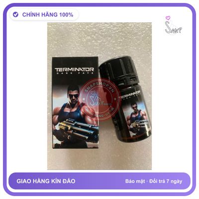 Chai hít tăng khoái cảm Popper TERMINATOR 40ml Popper 40ml mạnh, cho ng lờn nặng, che tên sản phẩm bảo mật kín đáo