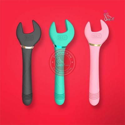 Dương vật giả nguỵ trang cờ lê Rockchip rung nhấp chuyển động đẩy tới và lui 10 chế độ
