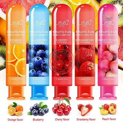 Gel bôi trơn trái cây Fruits Fun 80ml – ăn được