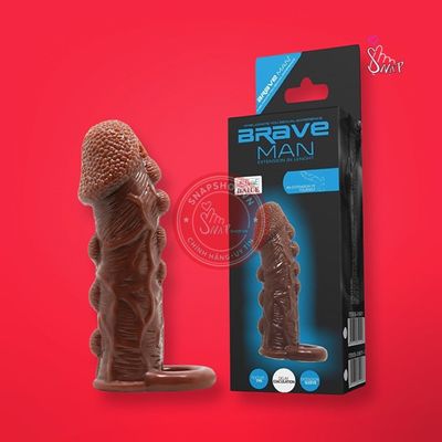 Bao đôn dên da nâu siêu mềm Brave Man