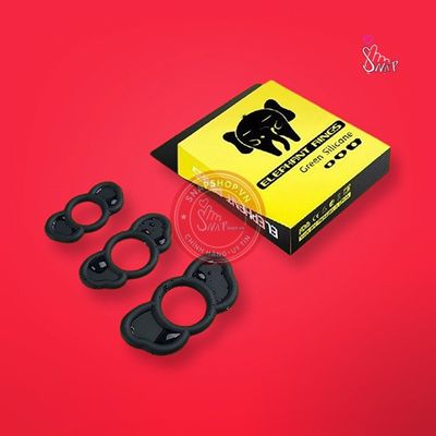 Bộ 03 vòng đeo dương vật Elephant Rings tai voi
