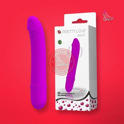 Dương vật giả mini Pretty Love Beck 10 chế độ rung chính hãng