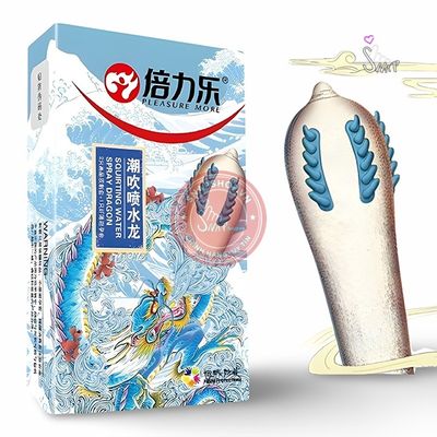 Bao cao su gai râu xoắn dọc HBM hộp 2 cái