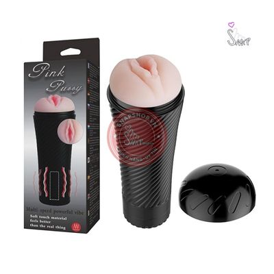 Âm đạo giả ngụy trang đèn pin Pink Pussy có rung chính hãng
