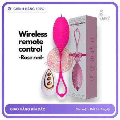 Trứng Rung Cá Nóc Gai điều khiển Từ Xa chính hãng - 10 chế độ rung, chất liệu an toàn cho da, dễ vệ sinh - giao hàng che tên kín đáo