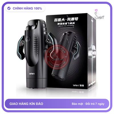 Âm Đạo Leten Thrusting Male Masturbator hút và mút cực mạnh chính hãng - 5 chế độ rung, sạc USB, silicone mềm mại - giao hàng che tên kín đáo
