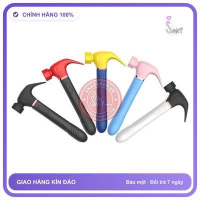 Cây Búa rung nhấp chuyển động đẩy tới và lui Nhiều Chế Độ chính hãng - 7 chế độ rung, sạc USB, rung nhấp chuyển động đẩy tới và lui tự động - giao hàng che tên kín đáo