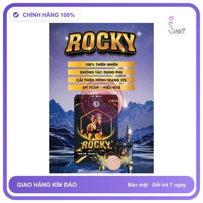 Kẹo Ngậm Đổi Gió Rocky Hộp 10 Viên chính hãng - chất liệu an toàn cho da, dễ vệ sinh, êm ái khi dùng - giao hàng che tên kín đáo