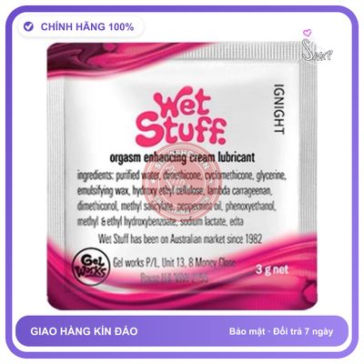 Gel Kích Thích Nữ Ignight Úc Gói 3g chính hãng - dịu nhẹ an toàn cho da, dễ rửa sạch, dùng được cho mọi loại da - giao hàng che tên kín đáo