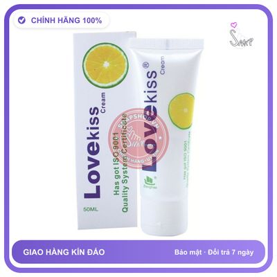 Gel Bôi Trơn Love Kiss Chanh 50ml chính hãng - gốc nước không dính rít, dung tích 50ml, dịu nhẹ an toàn - giao hàng che tên kín đáo