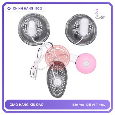 Bộ Trứng Rung Massage Ngực 3 Đầu Sweet Time chính hãng - 7 chế độ rung, sạc USB, rung êm không tiếng động - giao hàng che tên kín đáo
