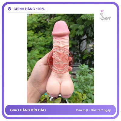 Dương Vật chính hãng - chất liệu an toàn cho da, dễ vệ sinh, êm ái khi dùng - giao hàng che tên kín đáo