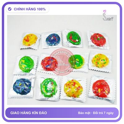 Bao Cao Su 12 Con Giáp Bịt 50 Cái chính hãng - nhiều gel bôi trơn, hỗ trợ kéo dài, ôm sát cảm giác thật - giao hàng che tên kín đáo