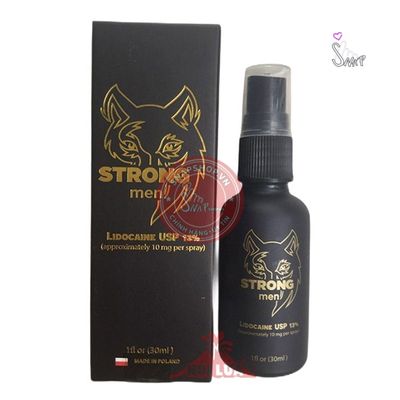 Chai xịt xhống xuất tinh sớm Strong Men 30ml chính hãng - kéo dài thời gian, thấm nhanh không nhờn rít, dùng trước khi quan hệ - giao hàng che tên kín đáo