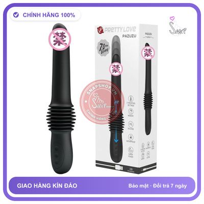 Dương Vật Prettylove Pazuzu Thụt chính hãng - chất liệu an toàn cho da, dễ vệ sinh, êm ái khi dùng - giao hàng che tên kín đáo