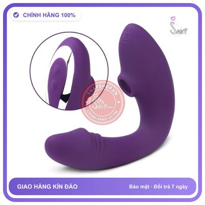 Trứng Rung Dương Vật Bú Mary Sucking chính hãng - kích thước 119mmx130mm, chống nước, silicone cao cấp - giao hàng che tên kín đáo