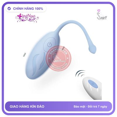 Trứng Rung Nòng Nọc Điều Khiển Từ Xa chính hãng - chống nước, silicone cao cấp, chất liệu an toàn cho da - giao hàng che tên kín đáo