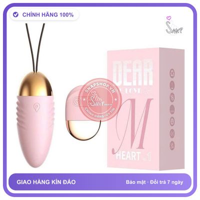 Trứng Rung Lilo Spark Of Love Điều Khiển Từ Xa chính hãng - 10 chế độ rung, chống nước, silicone y tế - giao hàng che tên kín đáo