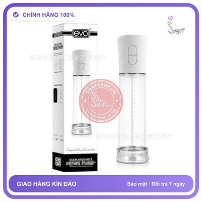 Máy Tập Dương Vật Evo Tự Động Tốt chính hãng - silicone cao cấp, chất liệu an toàn cho da, dễ vệ sinh - giao hàng che tên kín đáo
