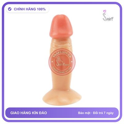 Dương Vật Đóng Mini không Rung chính hãng - chất liệu an toàn cho da, dễ vệ sinh, êm ái khi dùng - giao hàng che tên kín đáo