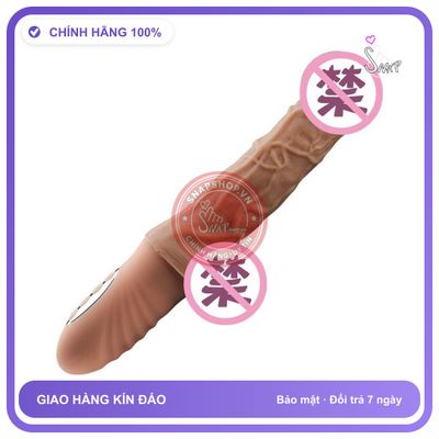 Dương Vật Yunman rung nhấp chuyển động đẩy tới và lui Nhiệt chính hãng - 10 chế độ rung, sạc USB, rung nhấp chuyển động đẩy tới và lui tự động - giao hàng che tên kín đáo