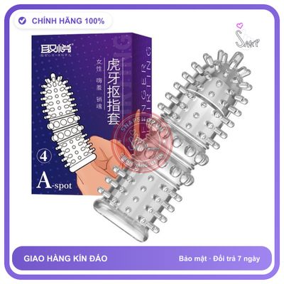 Bao Đôn Ngón Tay Kiểu Đơn chính hãng - ôm sát cảm giác thật, chất liệu latex an toàn, hàng nhập khẩu - giao hàng che tên kín đáo