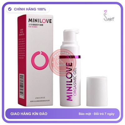 Gel Kích Thích Nữ Minilove 10ml chính hãng - dung tích 10ml, dịu nhẹ an toàn cho da, dễ rửa sạch - giao hàng che tên kín đáo