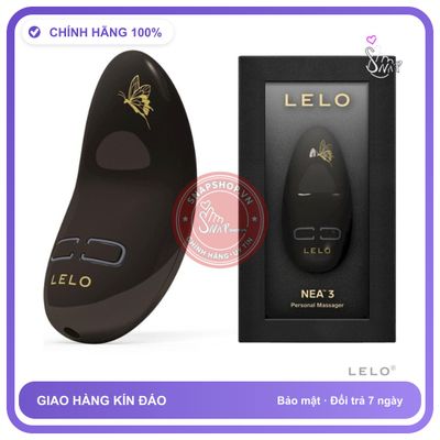Máy Rung Lelo Nea 3 Bí Mật Thư Giãn chính hãng - chất liệu an toàn cho da, dễ vệ sinh, êm ái khi dùng - giao hàng che tên kín đáo