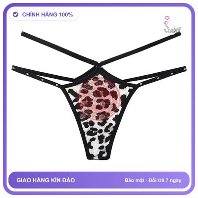 Quần Lót Lọt Khe Sexy Dây Cạp Chéo Đính T363 Đen chính hãng - co giãn thoải mái, freesize, chất vải mềm mát - giao hàng che tên kín đáo