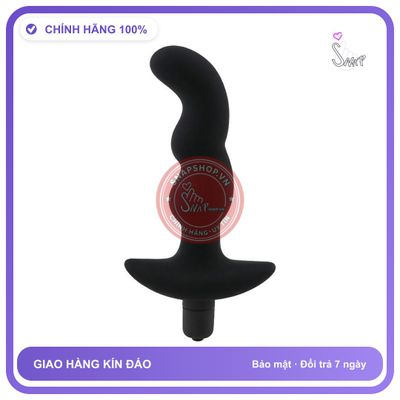 Plug Rung Điểm G Ngắn 10 Chế Độ Rung chính hãng - silicone mềm mại, chất liệu an toàn cho da, dễ vệ sinh - giao hàng che tên kín đáo