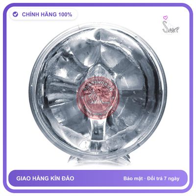 Cốc Đèn Pin Fleshlight Trong Suốt Bờ Môi chính hãng - sạc USB, chống nước, chất liệu an toàn cho da - giao hàng che tên kín đáo
