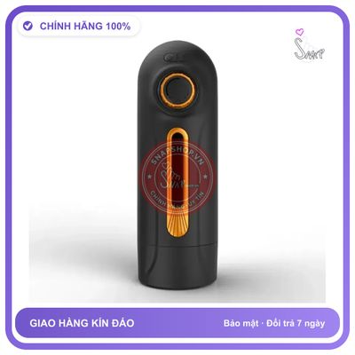 Máy Thụt Rung Mạnh Mẽ Lõi Silicon chính hãng - rung nhấp chuyển động đẩy tới và lui tự động, rung êm không tiếng động, silicone cao cấp - giao hàng che tên kín đáo