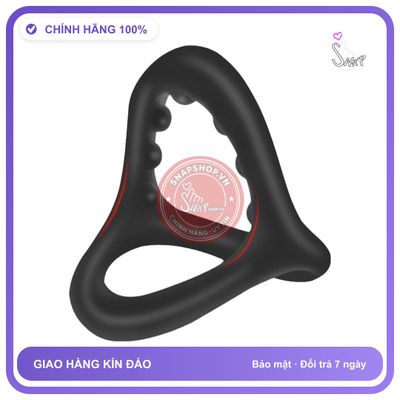 Vòng Đeo 3 Nhánh Răng Cá Mập Kéo Dài chính hãng - kéo dài thời gian, thấm nhanh không nhờn rít, dùng trước khi quan hệ - giao hàng che tên kín đáo