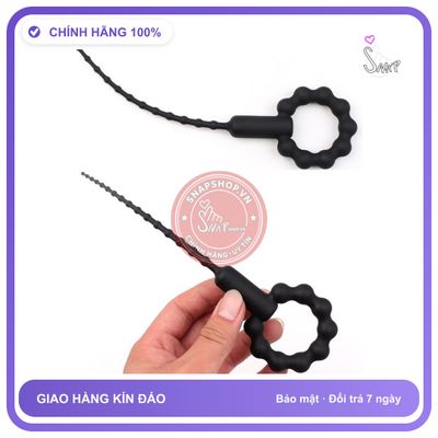 Que Sounding Thông Niệu Đạo Có Rung chính hãng - silicone cao cấp, chất liệu an toàn cho da, dễ vệ sinh - giao hàng che tên kín đáo