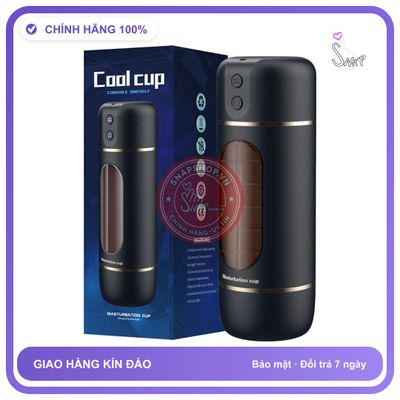 Cốc Có Rung + Co Bóp Thân Tăng Độ Khít chính hãng - sạc USB, silicone cao cấp, chất liệu an toàn cho da - giao hàng che tên kín đáo