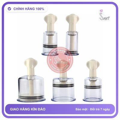 Dụng Cụ Hút Núm Vú Chân Không chính hãng - sạc USB, chất liệu an toàn cho da, dễ vệ sinh - giao hàng che tên kín đáo