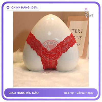 Quần Lót Ren Mềm Mịn Lọt Khe Siêu Mỏng T302 Đỏ chính hãng - phối ren, co giãn thoải mái, freesize - giao hàng che tên kín đáo