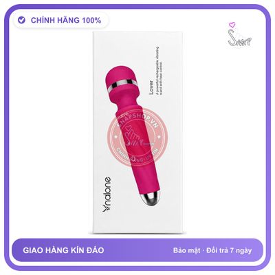 Chày Rung Ba Đầu Thay Thế Sưởi Ấm Cao Cấp Nalone Lover chính hãng - 7 chế độ rung, sạc USB, có sưởi ấm - giao hàng che tên kín đáo